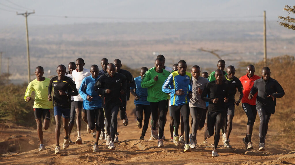 Where do Kenyan runners train